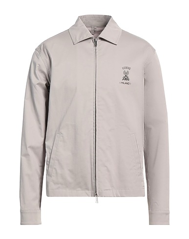 ICEBERG Jacket Light grey 98% Cotton, 2% Elastane