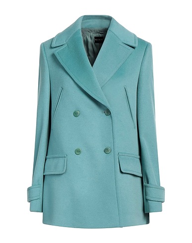PENNYBLACK Coat Turquoise 80% Wool, 20% Polyamide