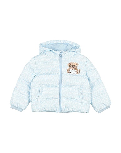 DOLCE&GABBANA Steppjacke Himmelblau Polyester, Baumwolle, Elastan