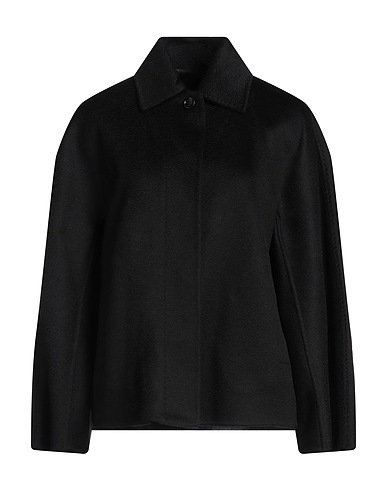 MAX MARA Coat Black 100% Cashmere