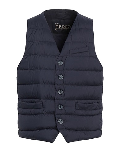 HERNO Gilet LEGEND Midnight blue 100% Polyamide, Polyurethane coated, Polyester