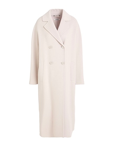 'S MAX MARA Coat Light grey 100% Virgin Wool