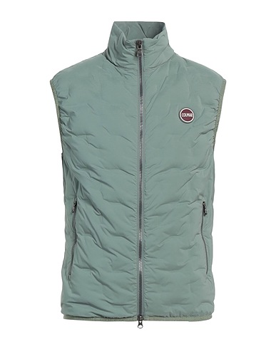 COLMAR Gilet Sage green 90% Polyester, 10% Elastane