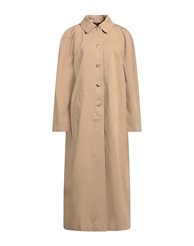 MOSCHINO Double breasted pea coat Sand 90% Cotton, 10% Wool