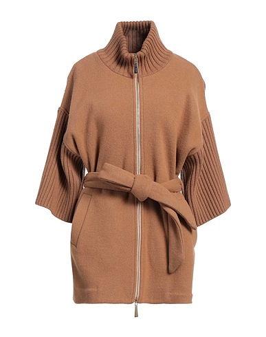 DUE AMANTI Cappotto Cammello 80% Lana, 20% Poliammide