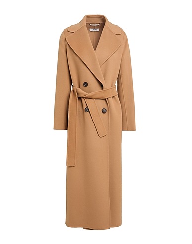 'S MAX MARA Caban e doppio petto Cammello 100% Lana Vergine