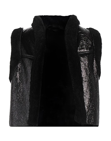 ENES Teddy Coat Nero Pelle
