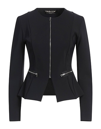 CHIARA BONI LA PETITE ROBE Jacket Black 75% Polyamide, 25% Elastane