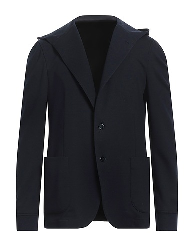 LARDINI Jacket Midnight blue 55% Elastane, 45% Wool