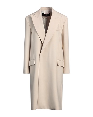 BARBARA BUI Cappotto Beige 54% Poliestere, 44% Lana, 2% Elastan