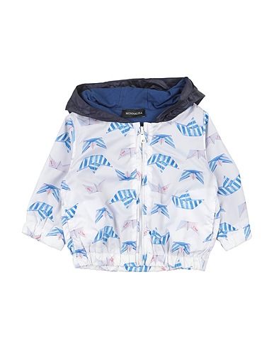 MONNALISA Jacket White 100% Polyamide