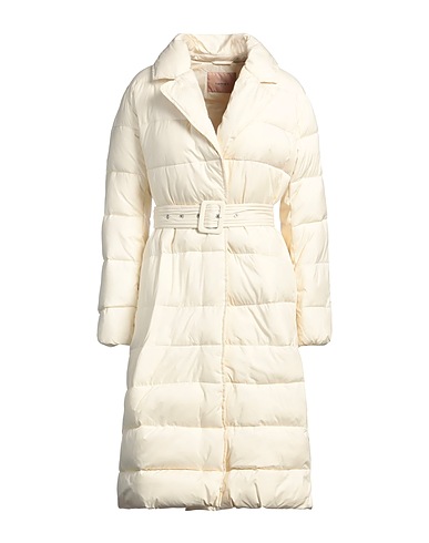 TWINSET Shell jacket Cream 100% Polyester