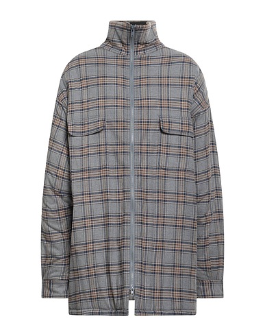 MM6 MAISON MARGIELA Coat Grey 100% Cotton
