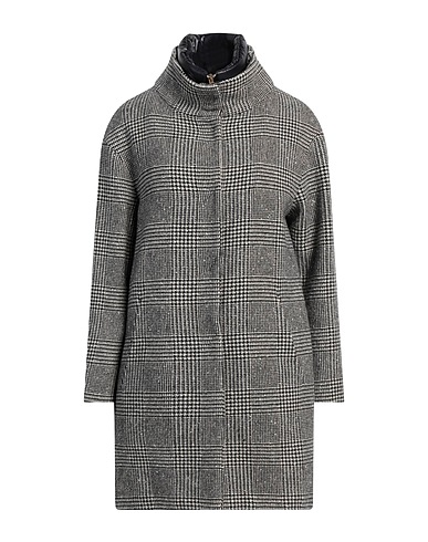 HERNO Cappotto Nero 82% Lana Vergine, 15% Poliammide, 3% Fibra di metallo