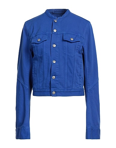 MM6 MAISON MARGIELA Denim jacket Bright blue 100% Cotton