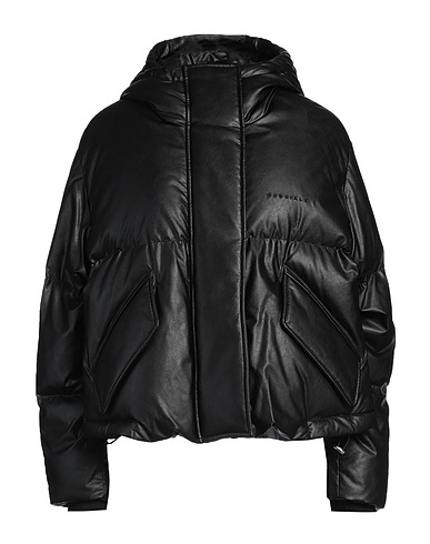 MM6 MAISON MARGIELA Steppjacke Schwarz 100% Viskose, Polyurethan, Acryl, Schurwolle