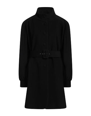 MOSCHINO Coat Black 75% Virgin Wool, 20% Polyamide, 5% Cashmere, Polyester