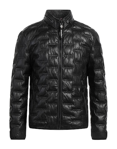 MILESTONE Giacca biker Nero 100% Pelle di agnello