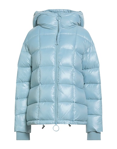 SEMICOUTURE Shell  jacket Turquoise 100% Polyamide