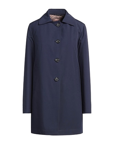 FEDERICA GARONI COLLECTION Soprabito Blu navy 84% Poliestere, 16% Cotone