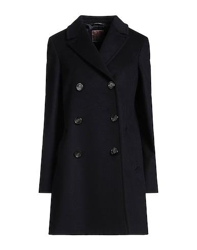 FEDERICA GARONI COLLECTION Coat Midnight blue 70% Wool, 20% Polyamide, 10% Cashmere