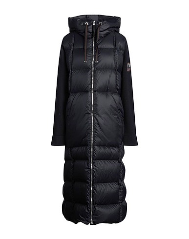 PARAJUMPERS Shell jacket Midnight blue 100% Polyamide, Merino Wool