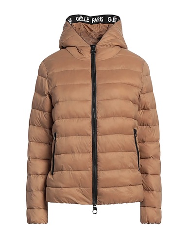 GAëLLE Paris Shell jacket Camel 100% Polyamide