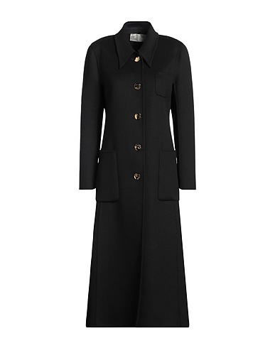 TORY BURCH Coat Black 100% Wool