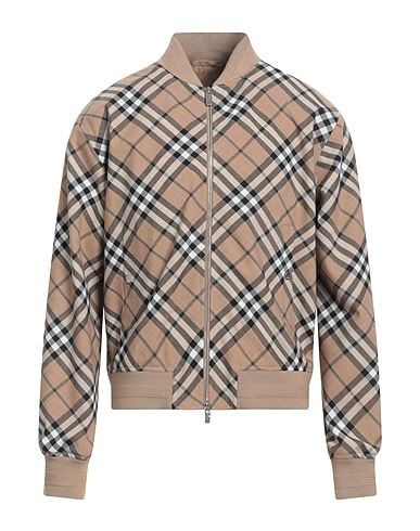BURBERRY Bomber 55% Polyester, 45% Laine