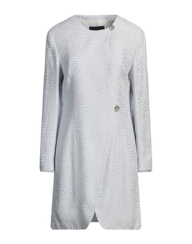 GIORGIO ARMANI Full-length jacket Sky blue 100% Viscose