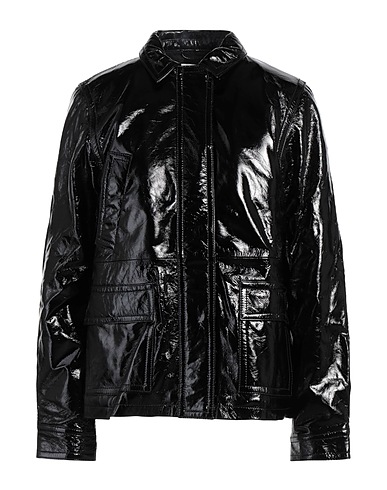 ONE TEASPOON Jacket Black 100% Sheepskin