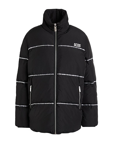 GCDS Shell jacket Black 100% Polyester