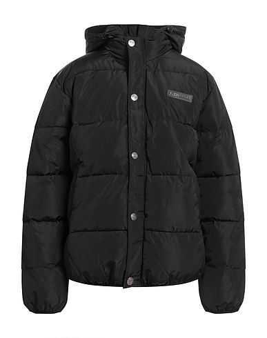 PLEIN SPORT Shell jacket Black 100% Polyester