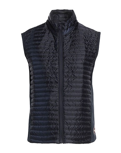 COLMAR Vest Midnight blue 100% Polyamide, Polyester