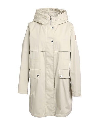 WOOLRICH Full-length jacket Light grey 100% Cotton