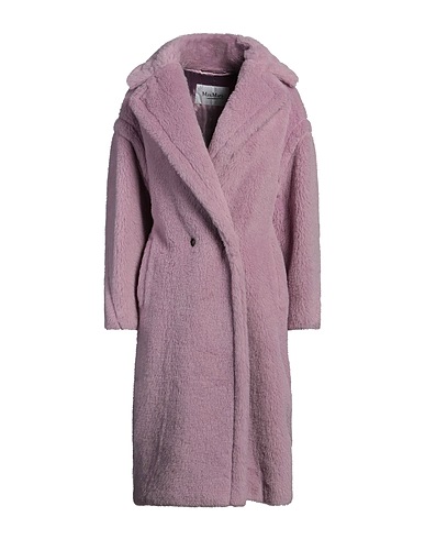 MAX MARA Teddy Coat Malva 62% Lana di alpaca, 26% Lana Vergine, 12% Seta