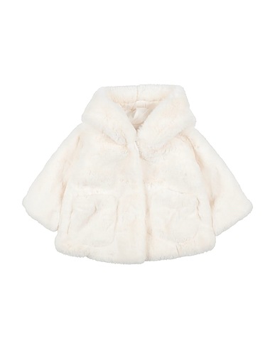 MONNALISA Teddy Coat Ivory 100% Polyester