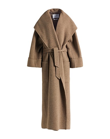 MAX MARA Παλτό Χακί 100% Καμηλό