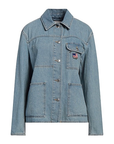 WOOLRICH Denim jacket Blue 100% Cotton