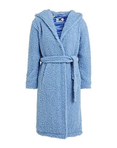 NO SECRETS Teddy Coat Light blue 100% Polyester
