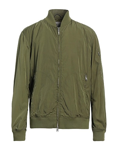 WOOLRICH ブルゾン ミリタリーグリーン ナイロン 100%