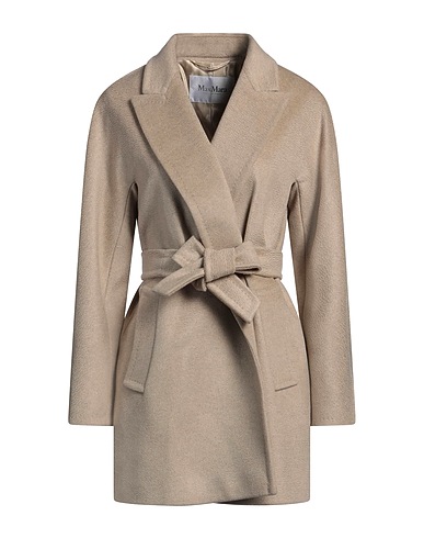 MAX MARA Coat Beige 100% Cashmere
