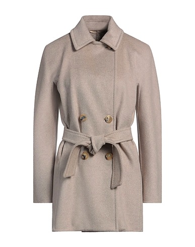 MAX MARA Coat Beige 100% Cashmere