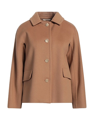 'S MAX MARA Jacket Camel 100% Virgin Wool