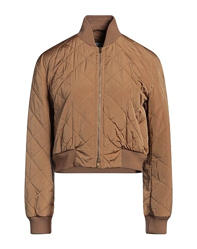 MAX MARA Bomber SFILATA Camel 75% Polyester, 25% Silk