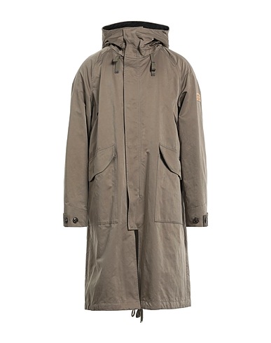 JACOB COHЁN Full-length jacket Khaki 66% Polyester, 34% Polyamide, Cotton
