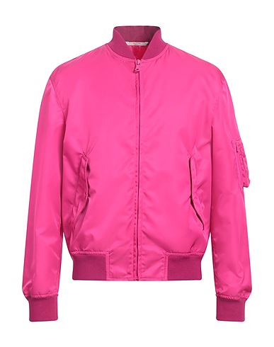 VALENTINO GARAVANI Bomber Fuchsia 100% Polyamide, Cotton, Elastane