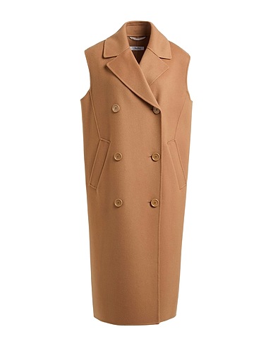 'S MAX MARA Cappotto Cammello 100% Lana Vergine