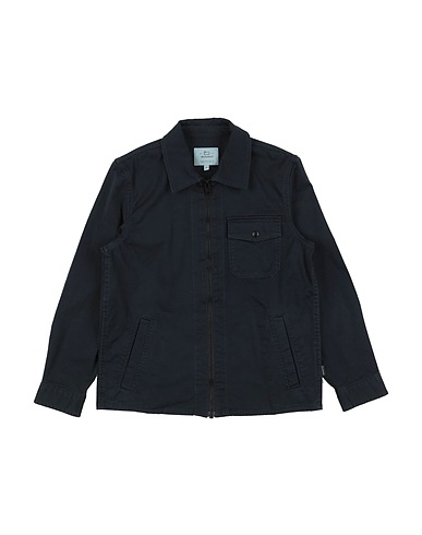 WOOLRICH Giubbotto Blu notte 97% Cotone, 3% Elastan