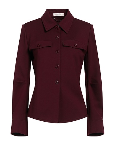 DOROTHEE SCHUMACHER Jacket Burgundy 67% Polyester, 28% Polyamide, 5% Elastane